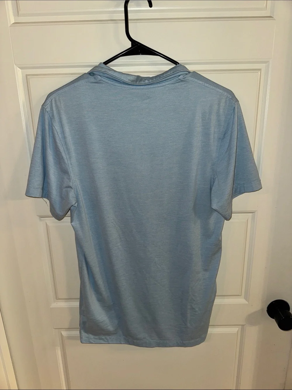 J. Crew Light Blue Performance Polo